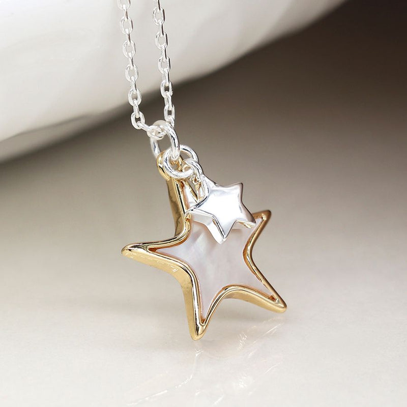 Double Star Necklace