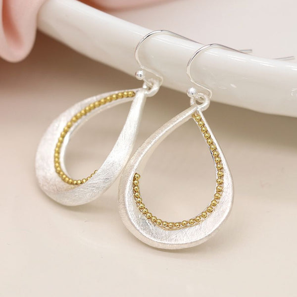 Twist Teardrop Earrings