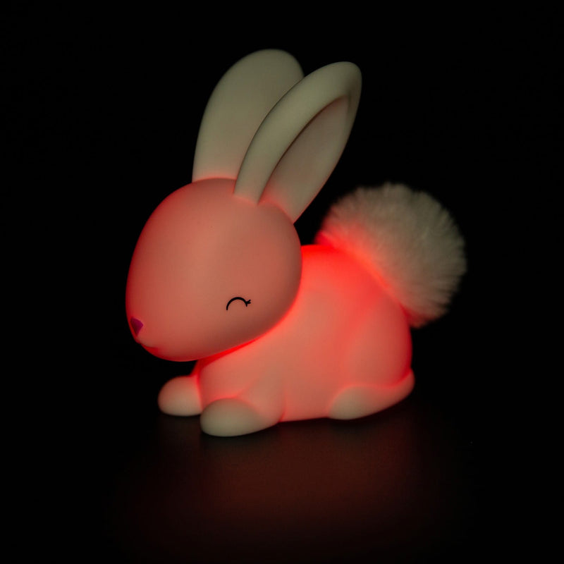 White Bunny Mini Night Light