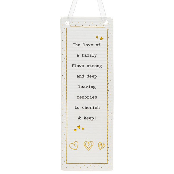 The Love Of Family Plaque