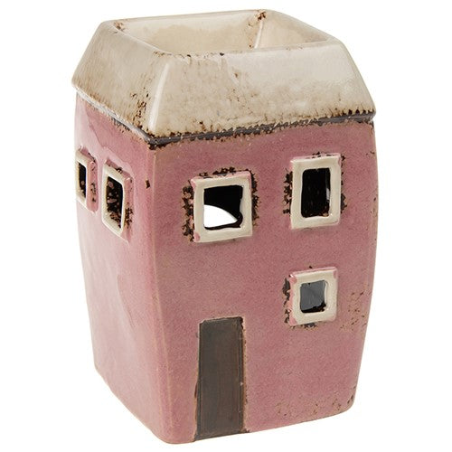 Village Pottery Warmer Square Pink