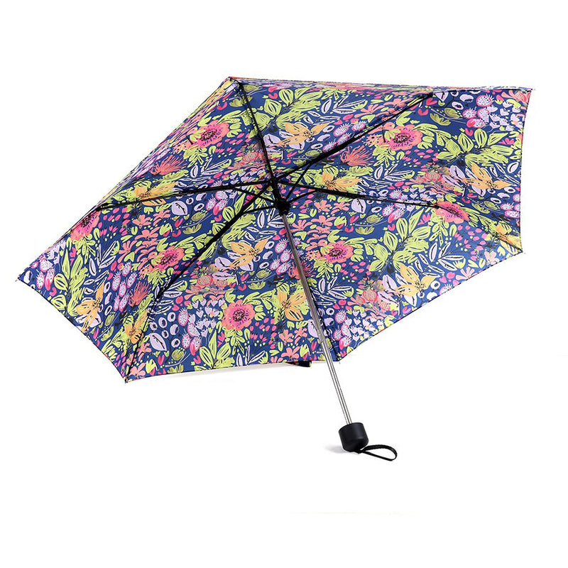 Blue Flower Garden Umbrella