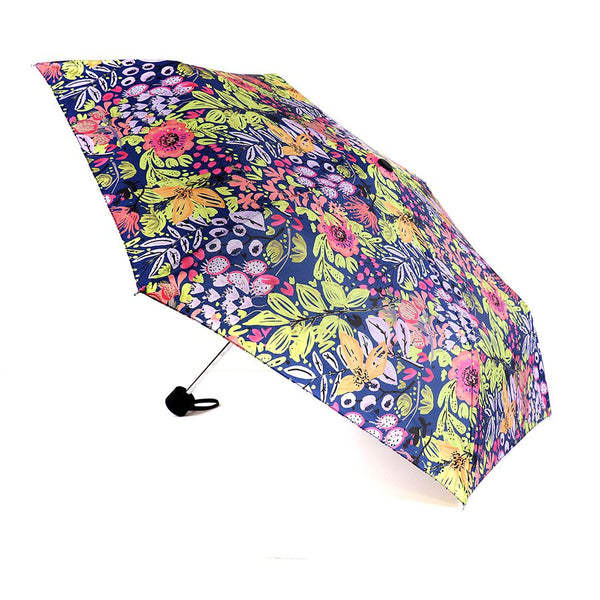 Blue Flower Garden Umbrella