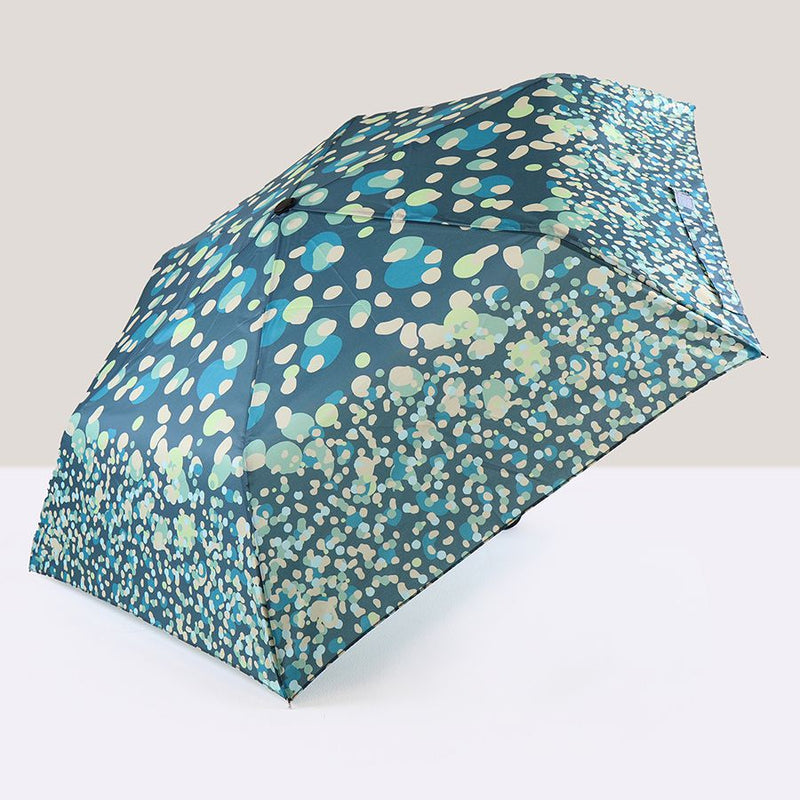 Blue/Aqua Spot Print Umbrella