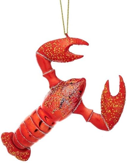 Lobster Shaped Christmas Bauble