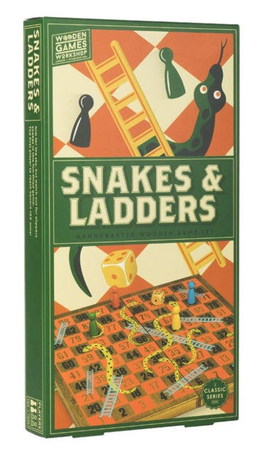 Wooden Snakes And Ladders