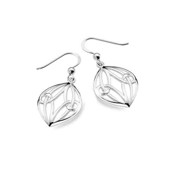 Celtic Pointed Loop Earings