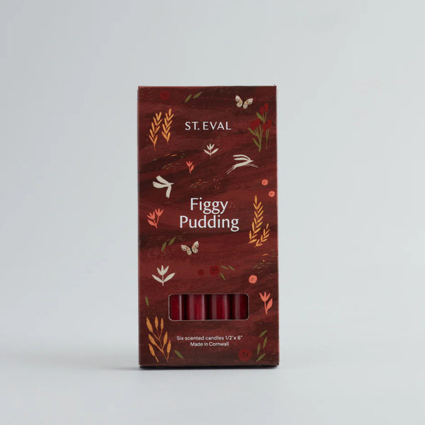 Figgy Pudding Mini Candles - Box Of 10