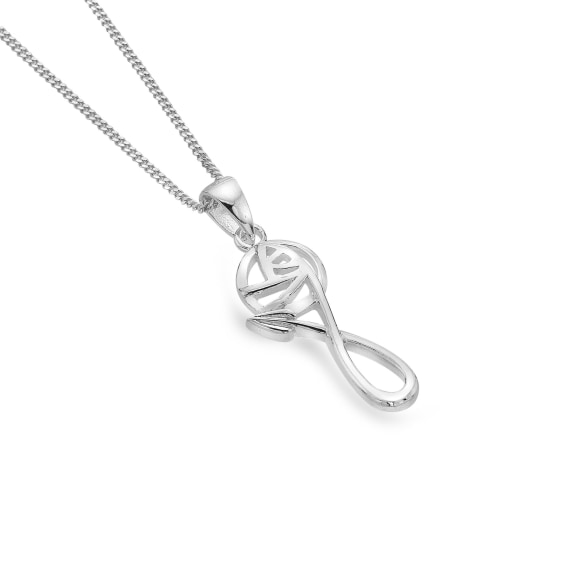 Mackintosh Rose Leaf  Pendant