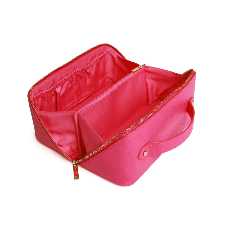 Hot Pink Train Case - Medium