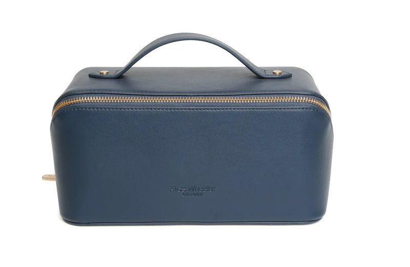 Navy London Train Case - Medium