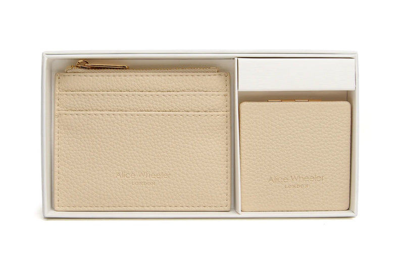 Ivory Purse & Mirror Compact Gift Set