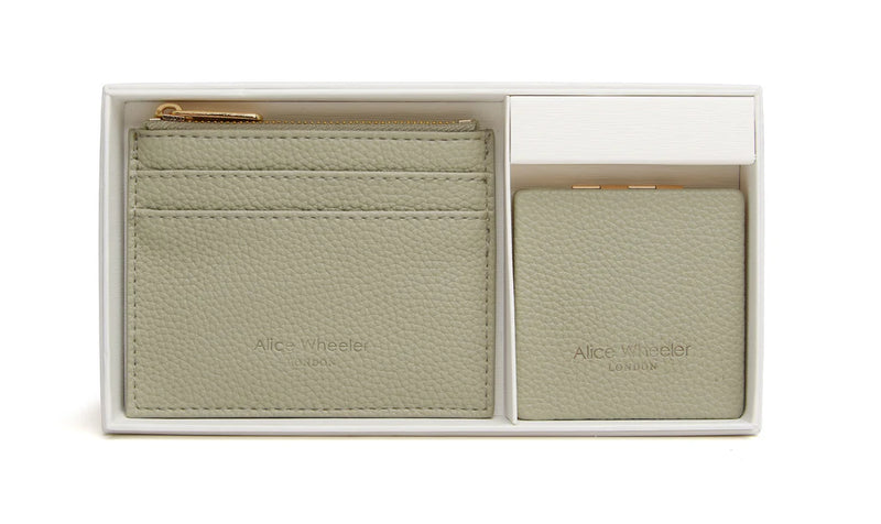 Pistachio Purse & Mirror Compact Gift Set (Copy)