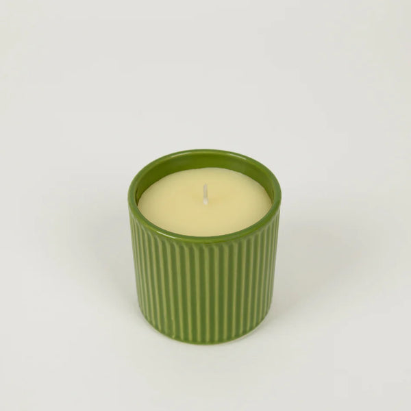 Artist Pot Geranium Leaf Candle