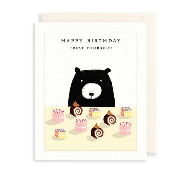 Bear & Cakes Card