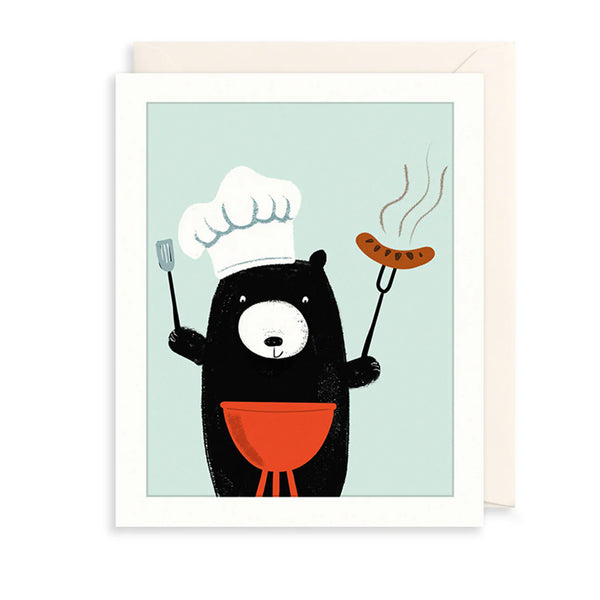 Bear & BBQ Card