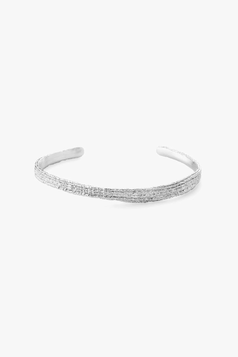 Ravine Bangle - Silver