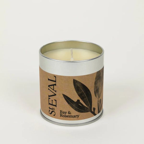 Bay & Rosemary Tin Candle