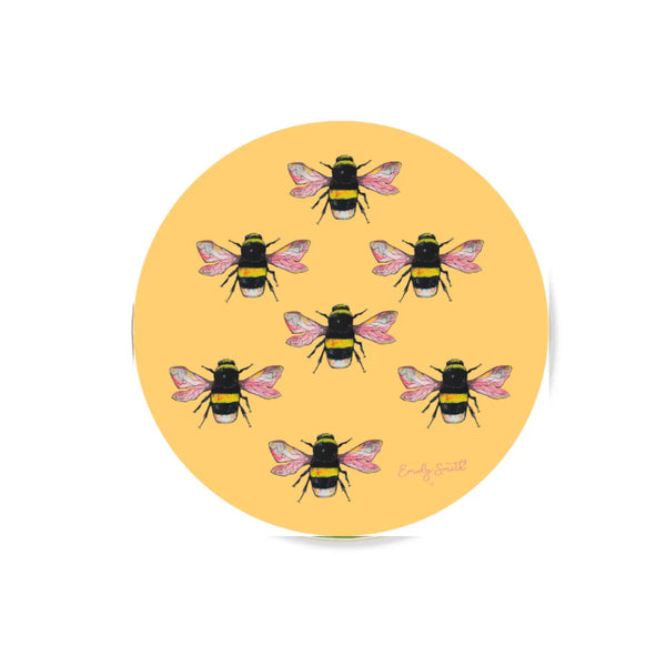 Bella Bee Round Coaster