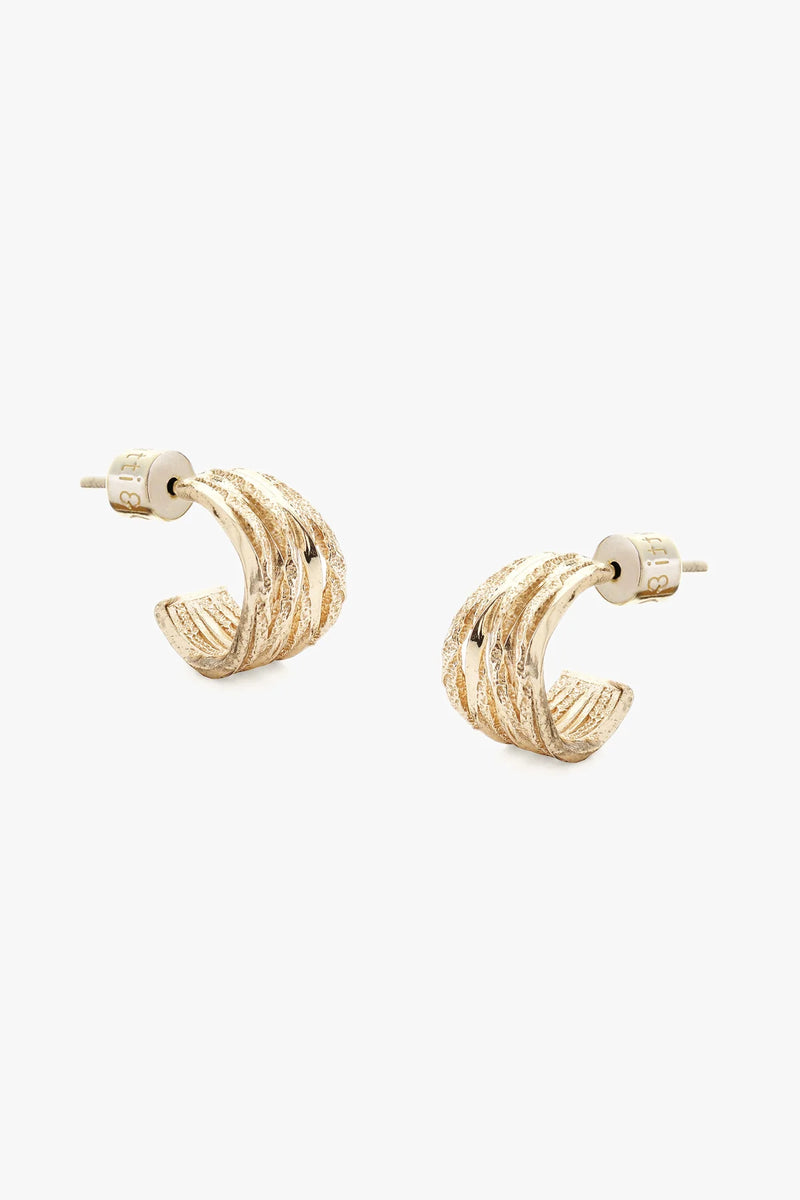 Spiral Earrings - Gold