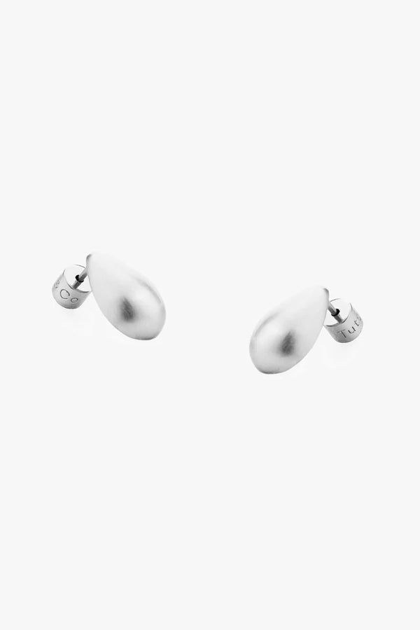 Teardrop Earrings - Silver