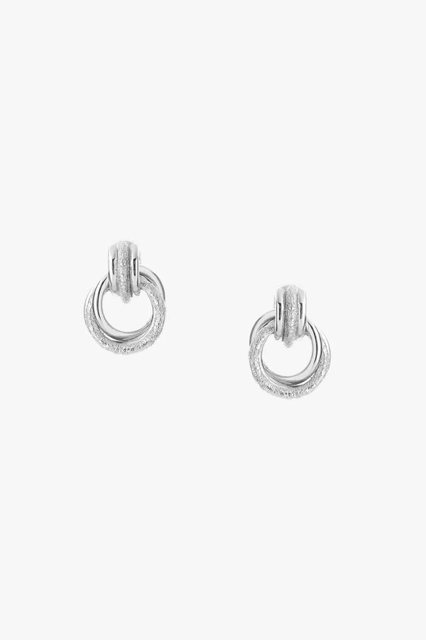 Fuse Earrings - Silver