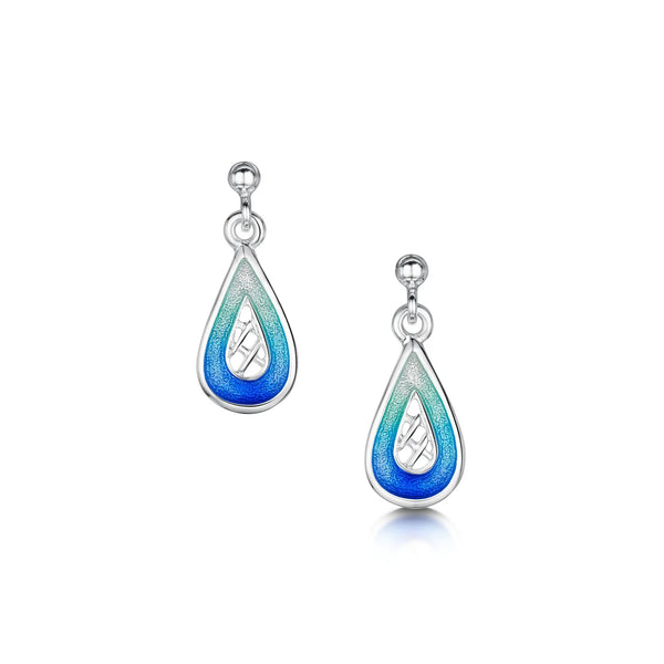 Tidal Treasures Earrings - Ocean Hue