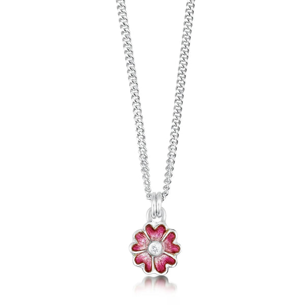 Primula Scotica Pendant - Hot Pink