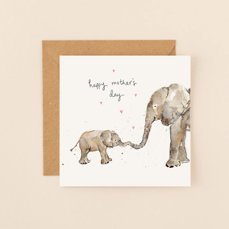 Elephants Happy Mother’s Day Card