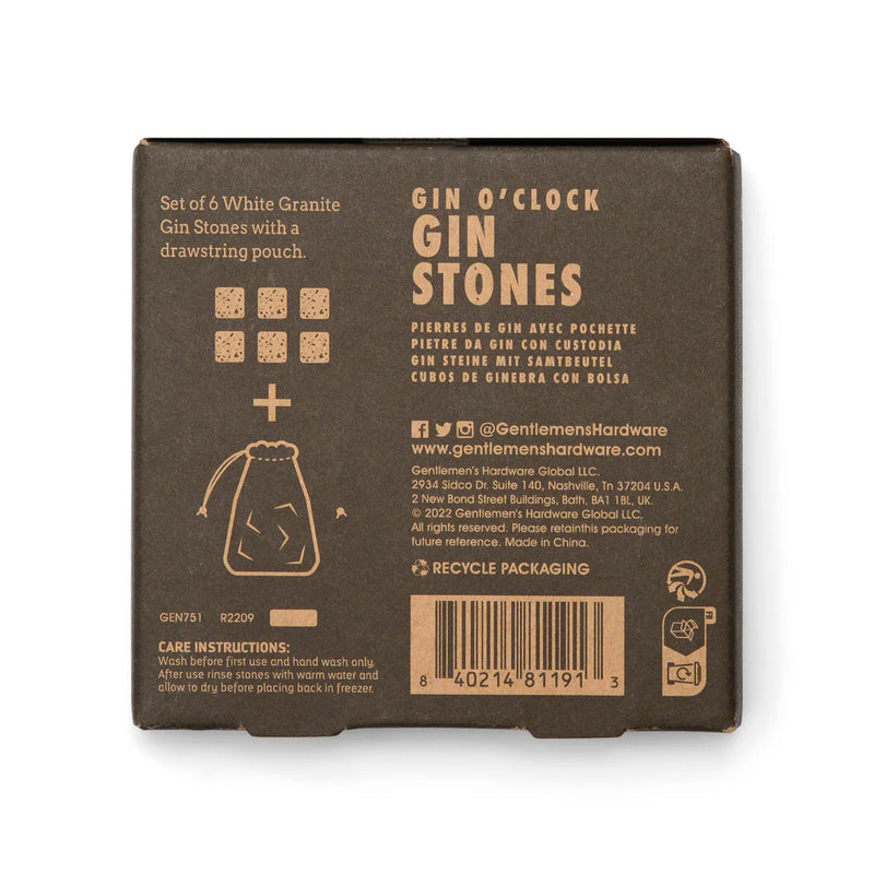 Gin Stones (Set Of 6)