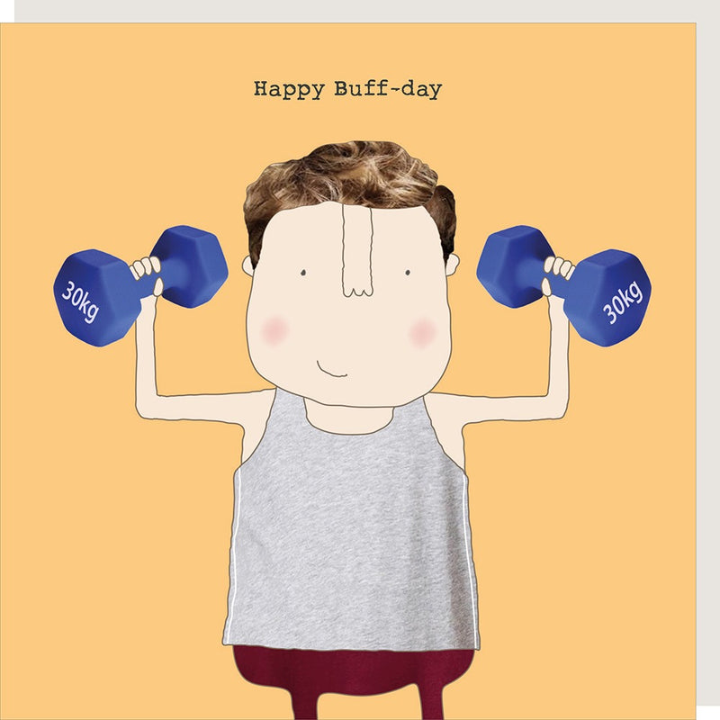 Buff Day Card