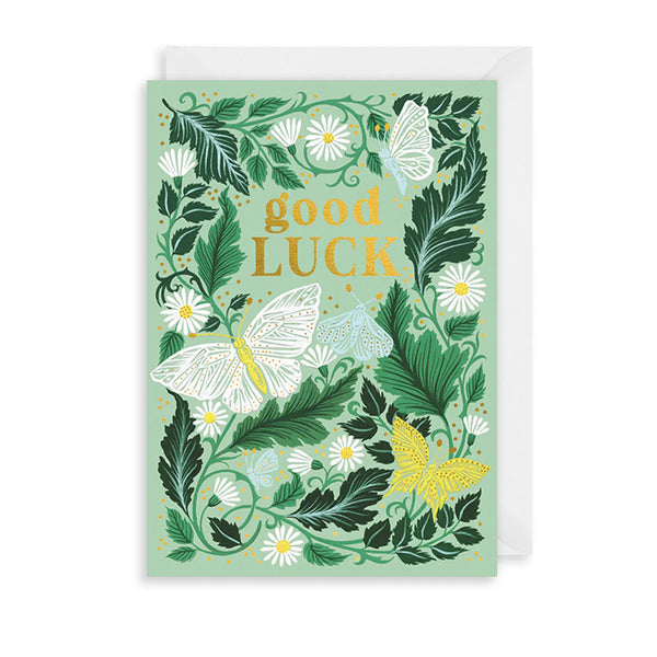 Good Luck Botanicals Card