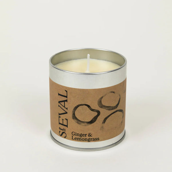 Ginger & Lemongrass  Tin Candle