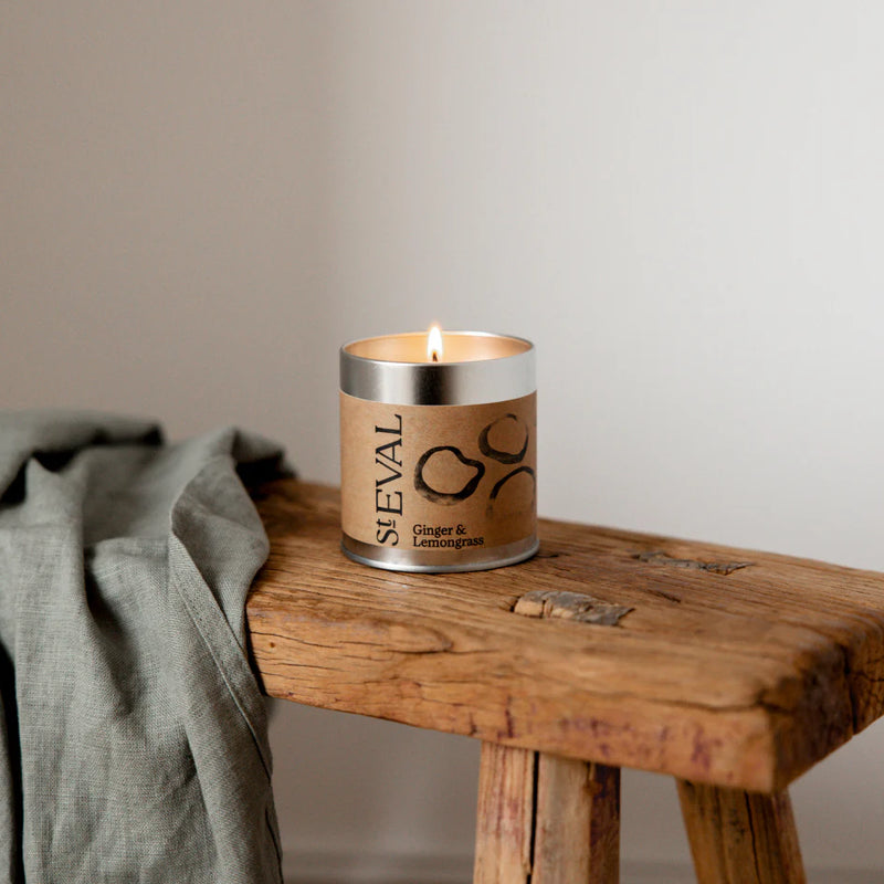 Ginger & Lemongrass  Tin Candle