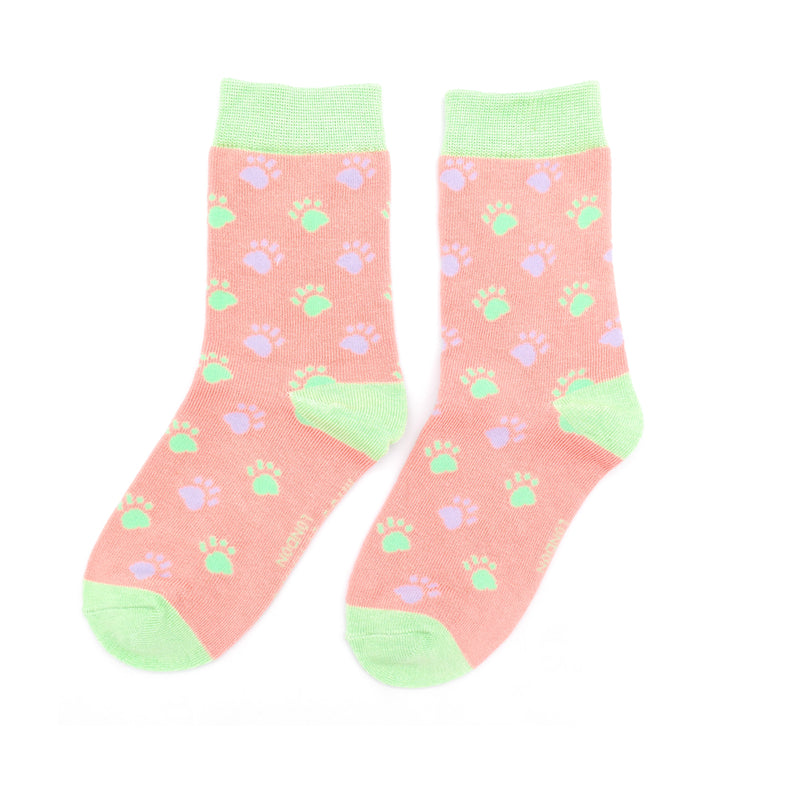 Paddy Paws Socks - Coral