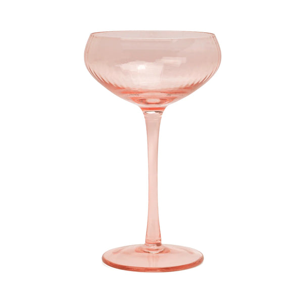 The Lou Coupe Glass - Set Of 2 Blush