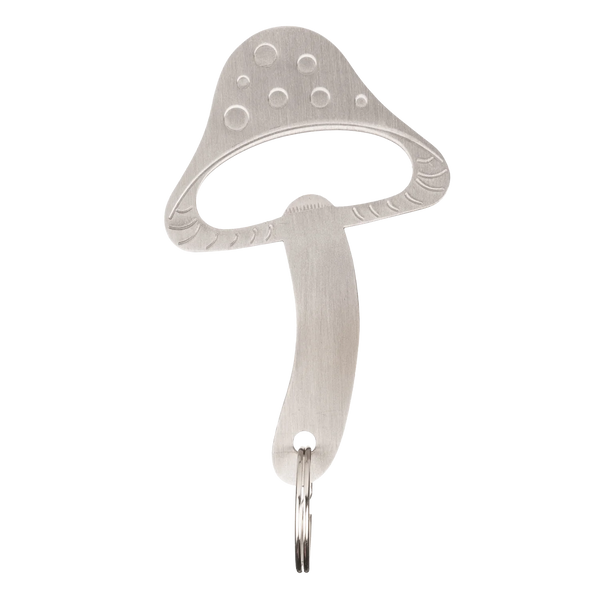 Mushroom Keychain Bottle Opener