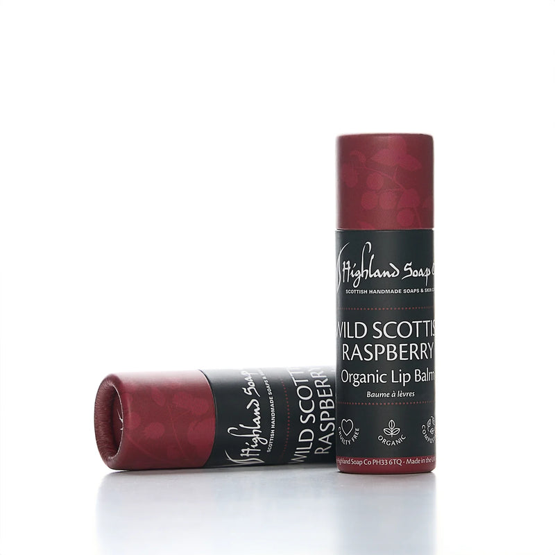 Wild Scottish Raspberry Organic Lip Balm