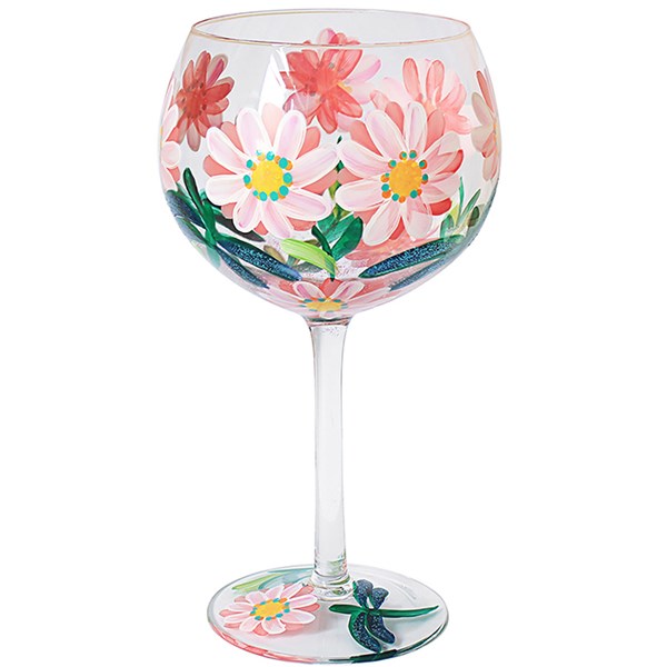 Dragonflies Gin Glass