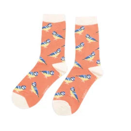 Bluetits Socks - Orange