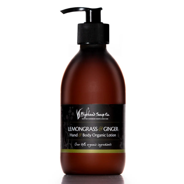 Lemongrass & Ginger Organic Hand & Body Lotion