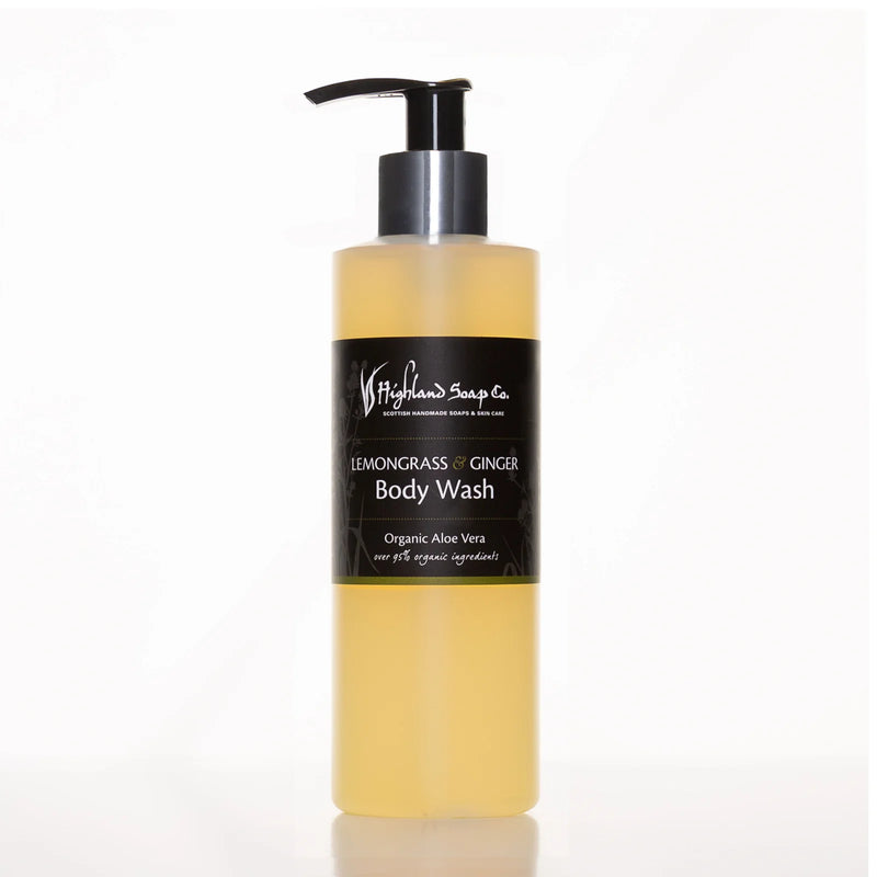 Lemongrass & Ginger Organic Body Wash