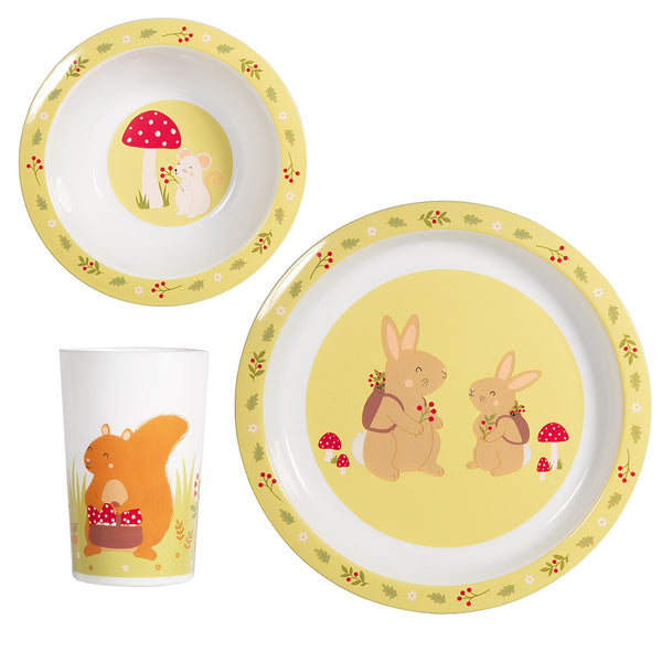 Garden Friends Children's Tableware Set