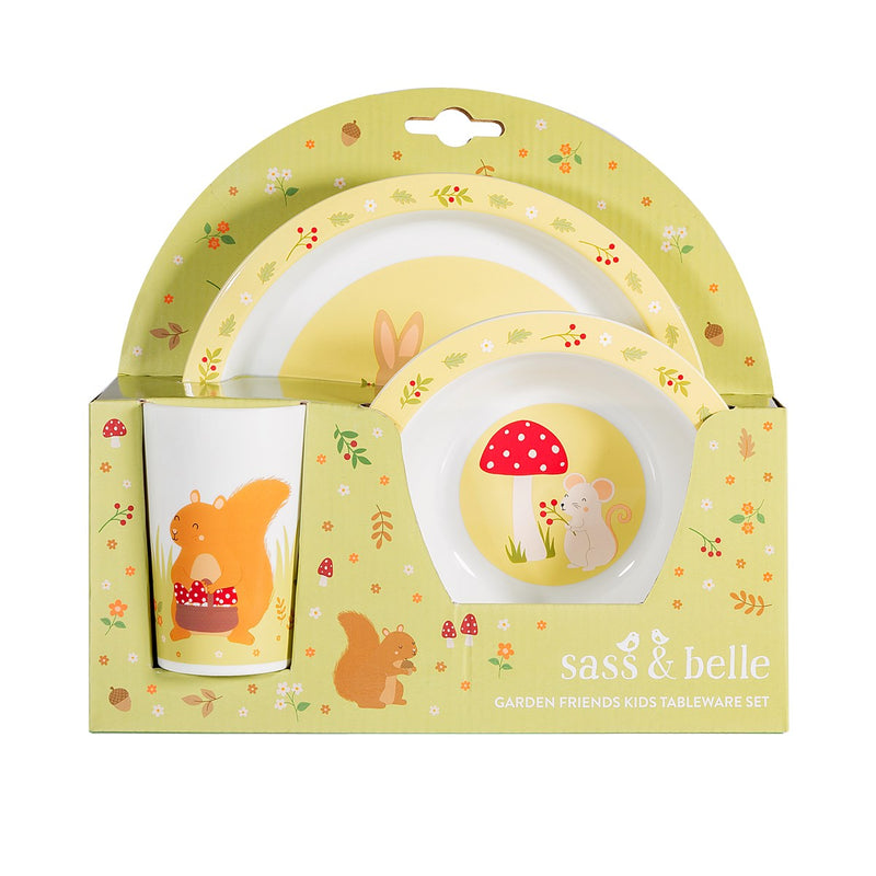 Garden Friends Children's Tableware Set