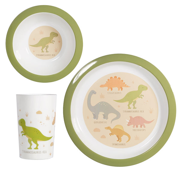 Desert Dino Children's Tableware Set