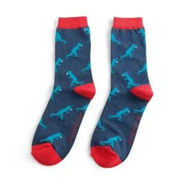 Dino Men’s Socks - Navy