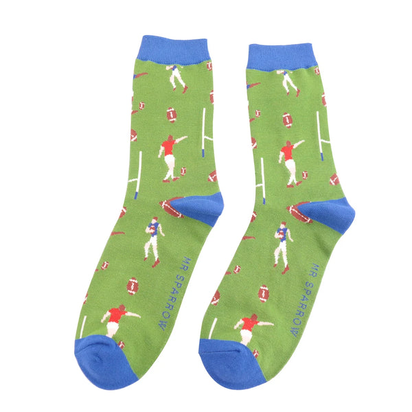 Rugby Scene Men’s Socks - Green