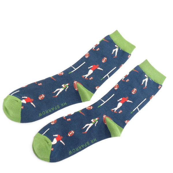 Rugby Scene Men’s Socks - Navy