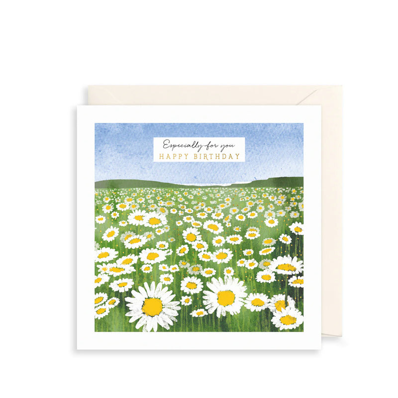 Daisy Meadow Birthday Card