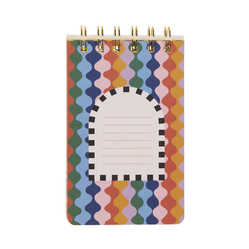 Twin Wire Notepad - Tomato